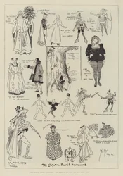 Das Pantomime im Kristallpalast, Die Kinder im Wald und der kühne Robin Hood